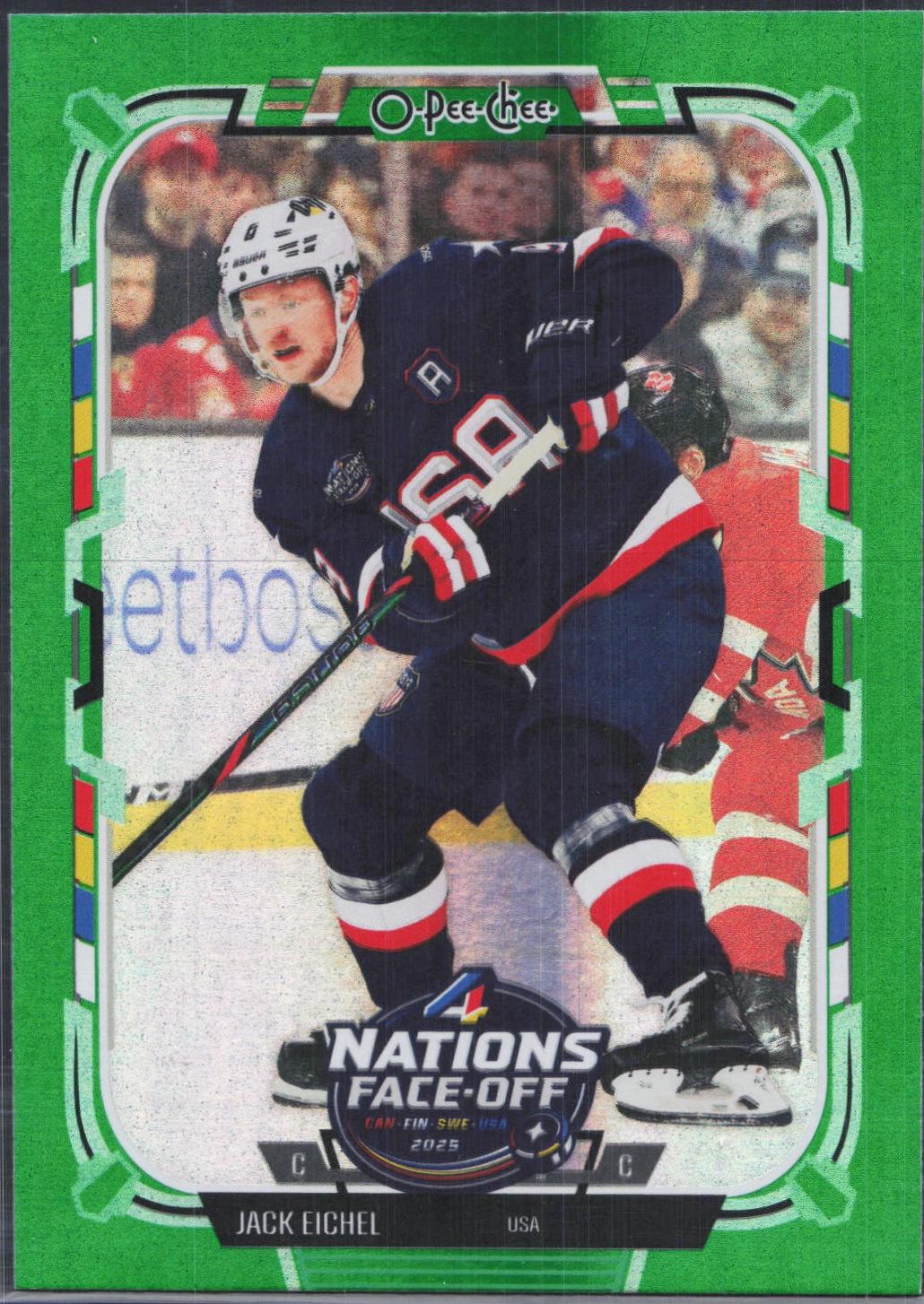 Jack Eichel [Rainbow Foil Green] #515