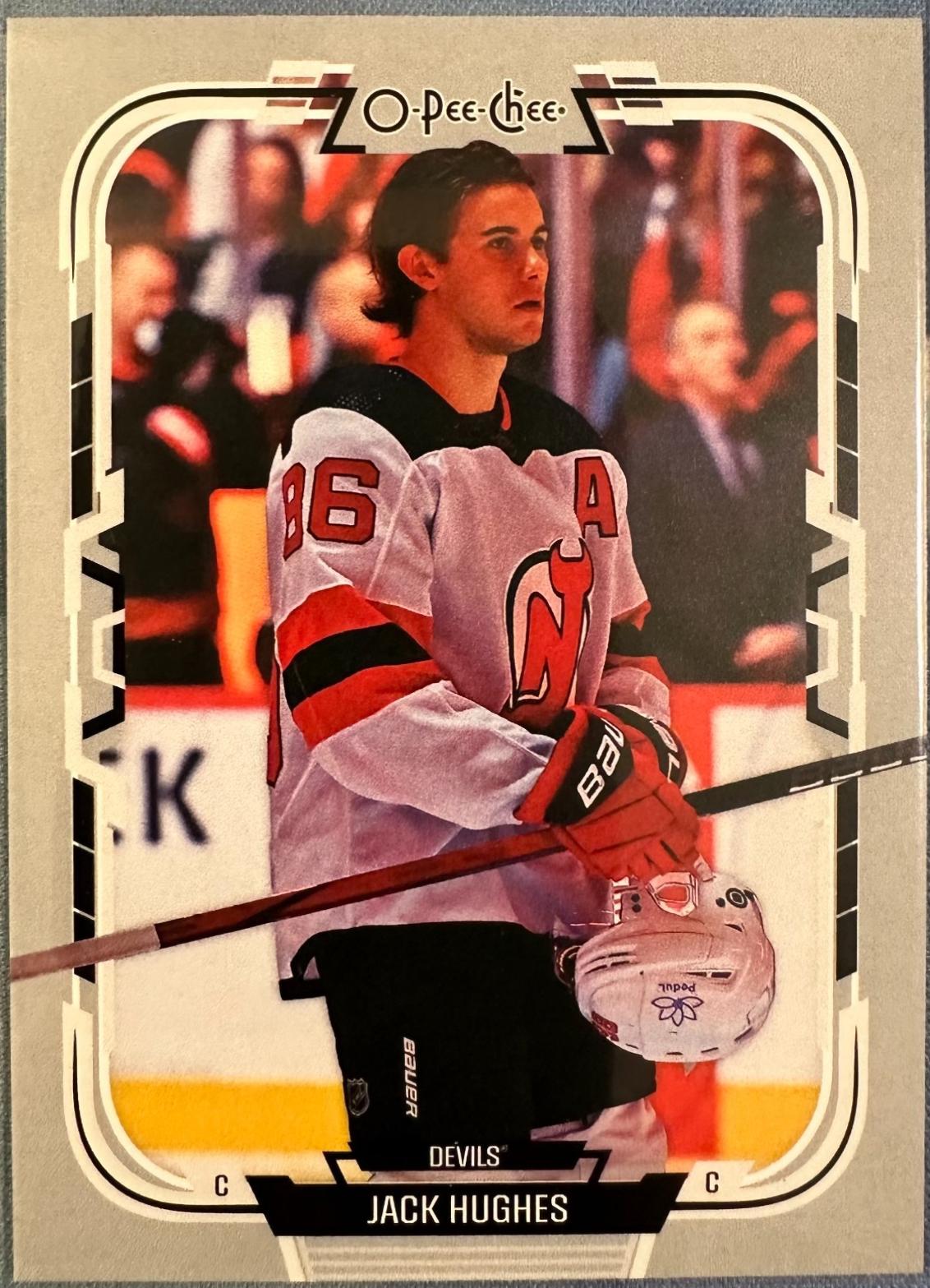 Jack Hughes [Helmet Off Photo Variation] #368
