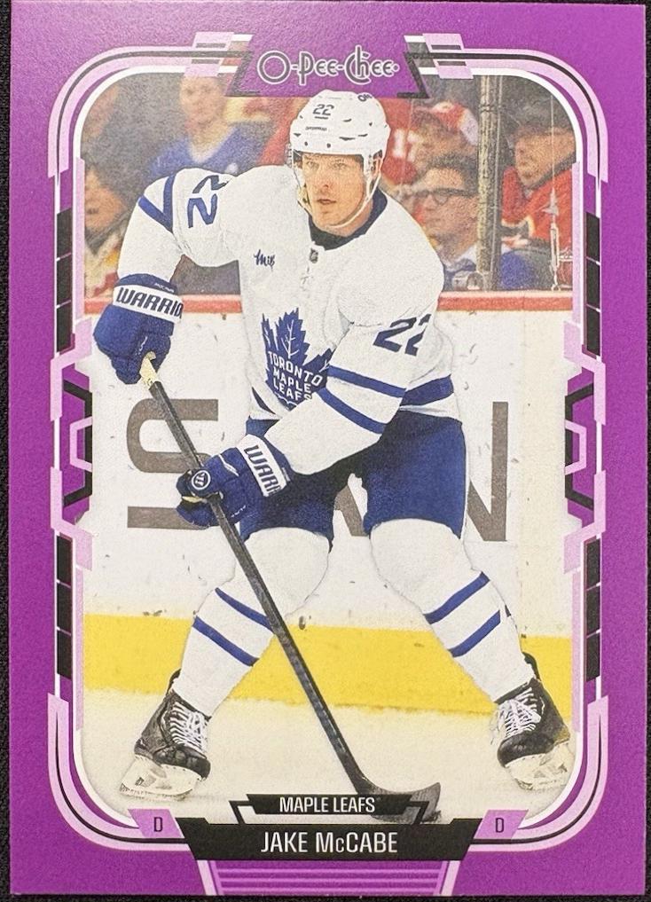 Jake McCabe [Purple Border] #440