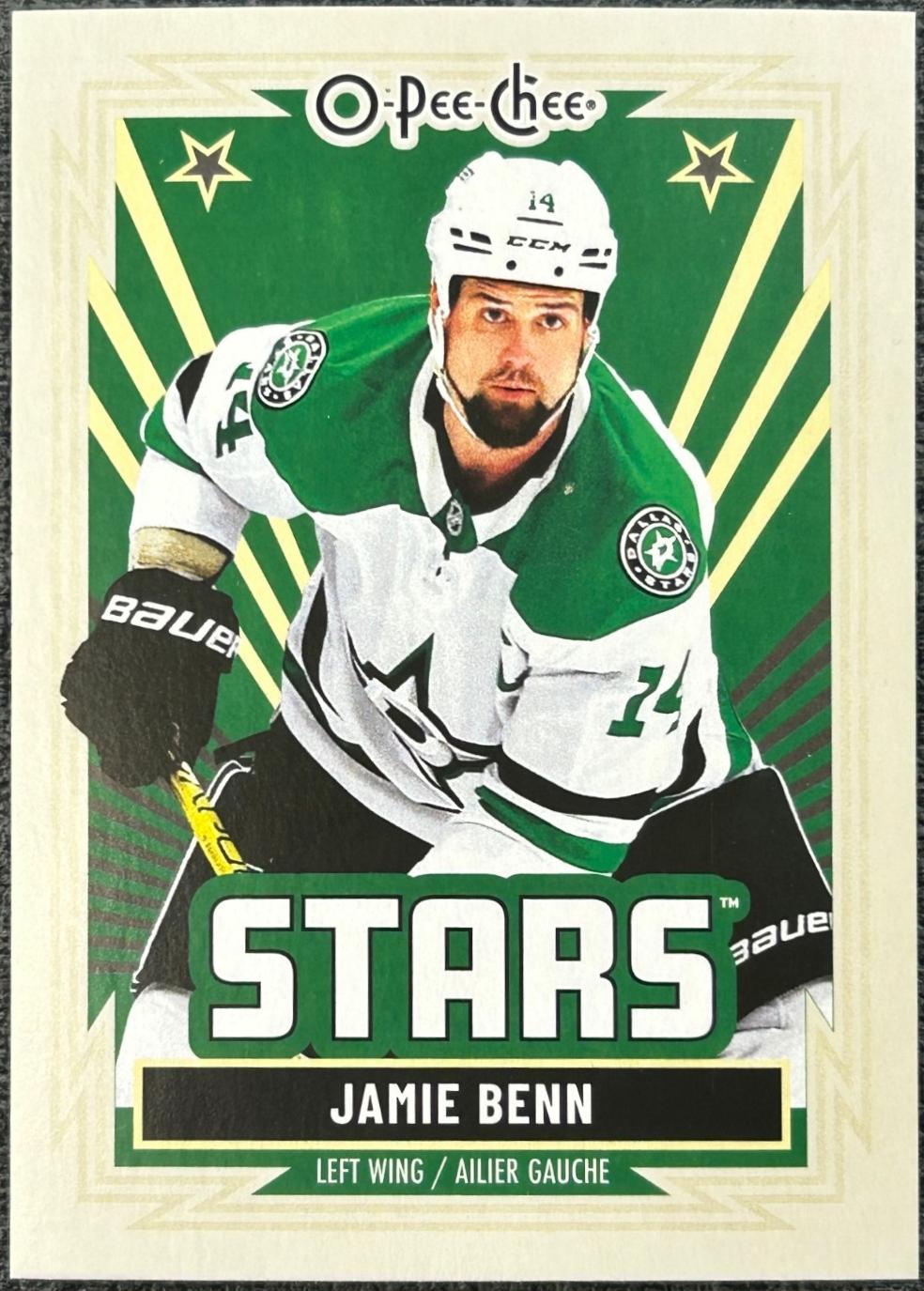Jamie Benn [Retro Blank Back] #344