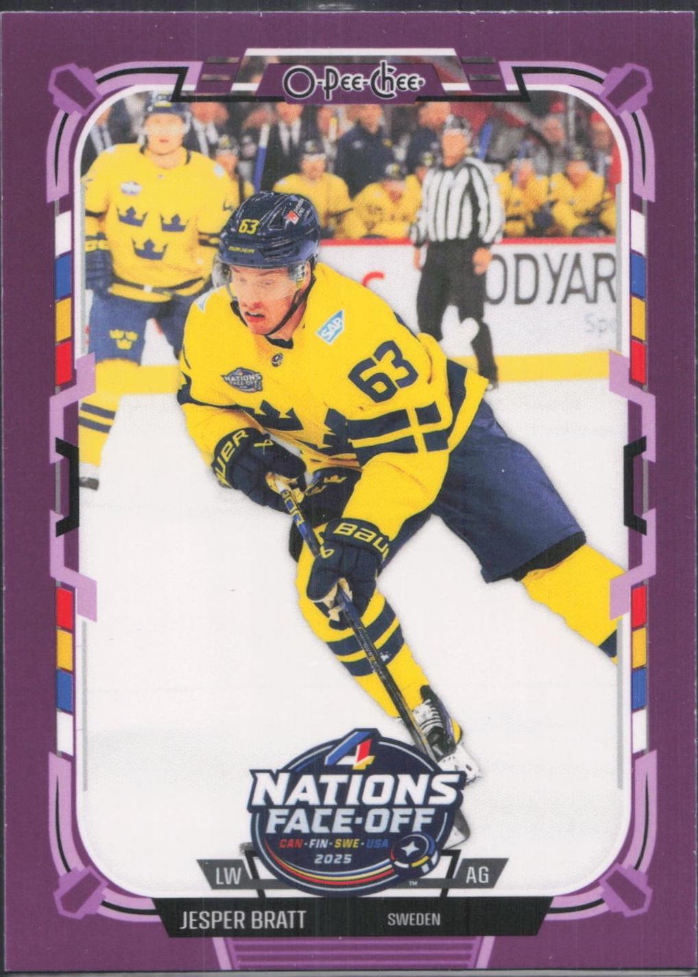 Jesper Bratt [Purple Border] #538