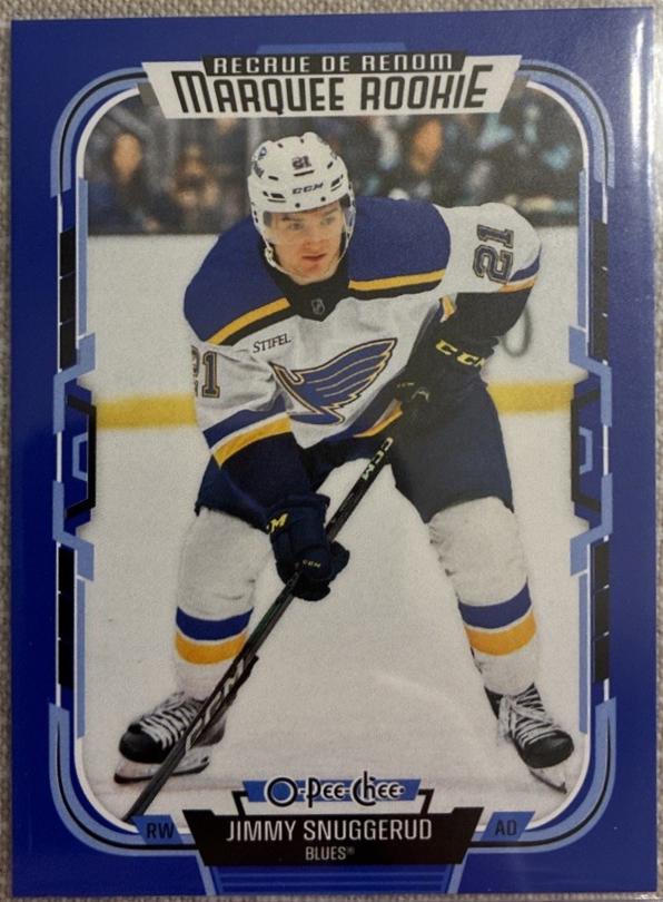 Jimmy Snuggerud [Blue Border] #546
