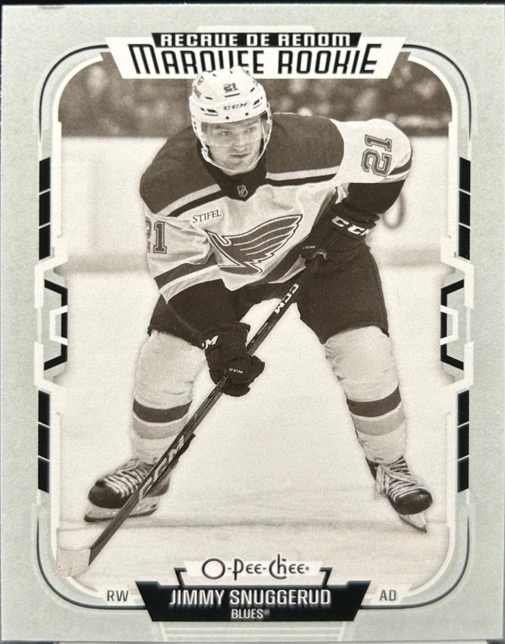 Jimmy Snuggerud [Variation Black White] #546