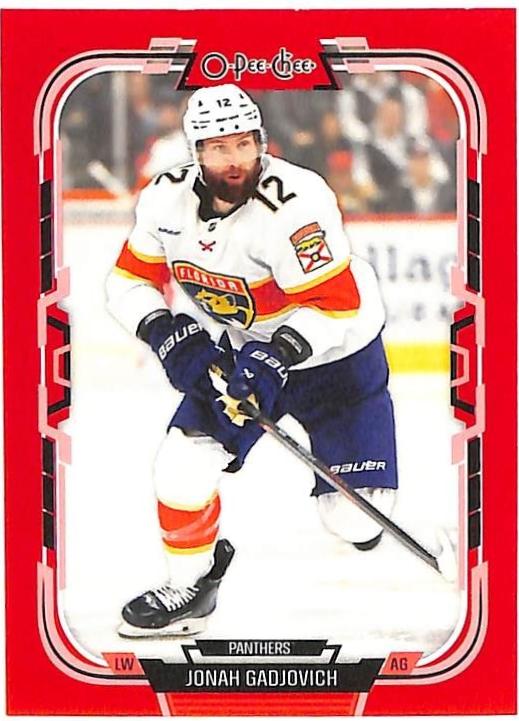 Jonah Gadjovich [Red Border] #407