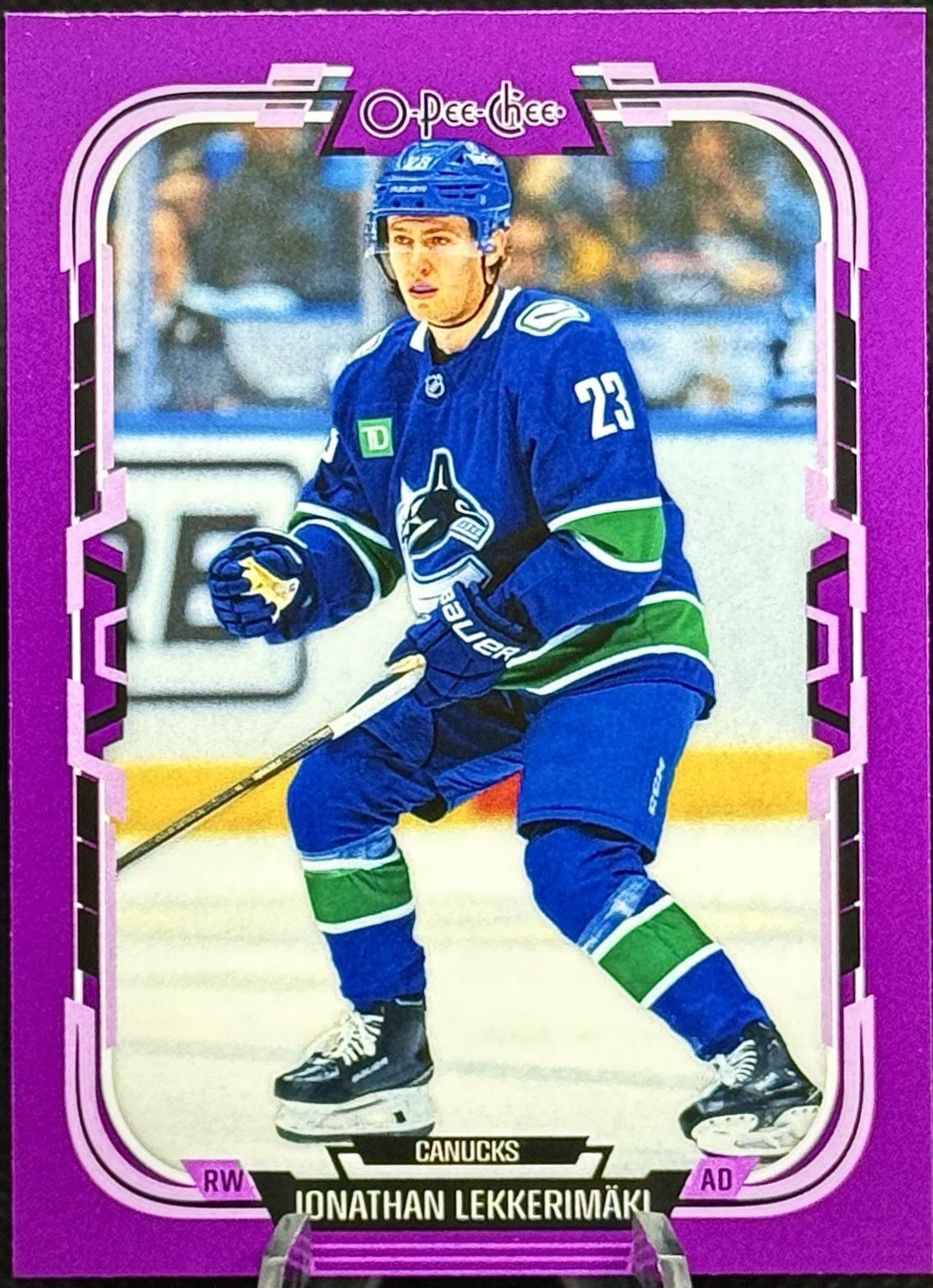Jonathan Lekkerimaki [Purple Border] #50