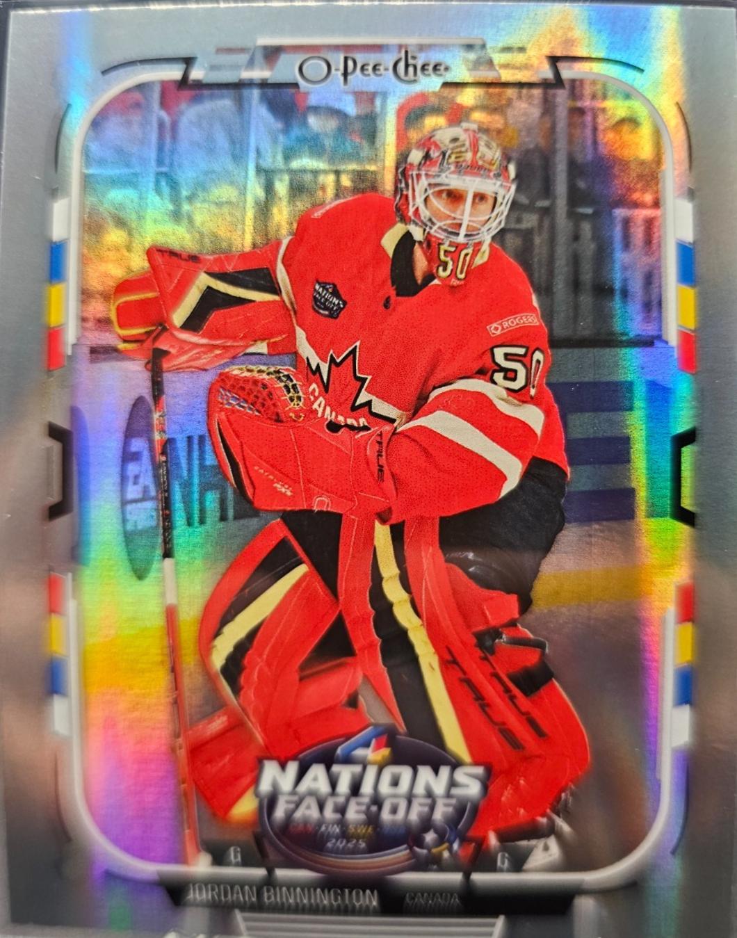 Jordan Binnington [Rainbow Foil] #507