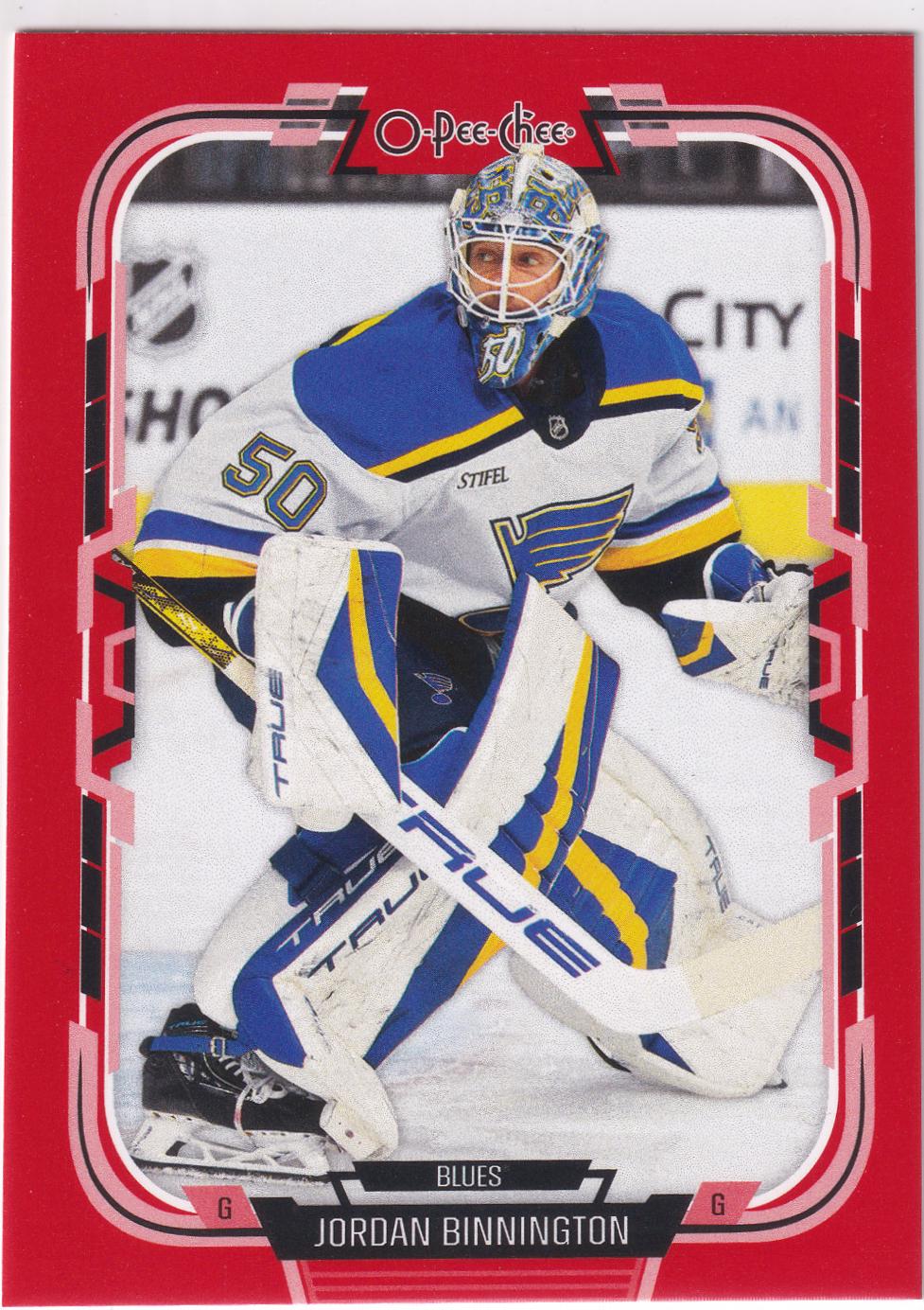Jordan Binnington [Red Border] #94