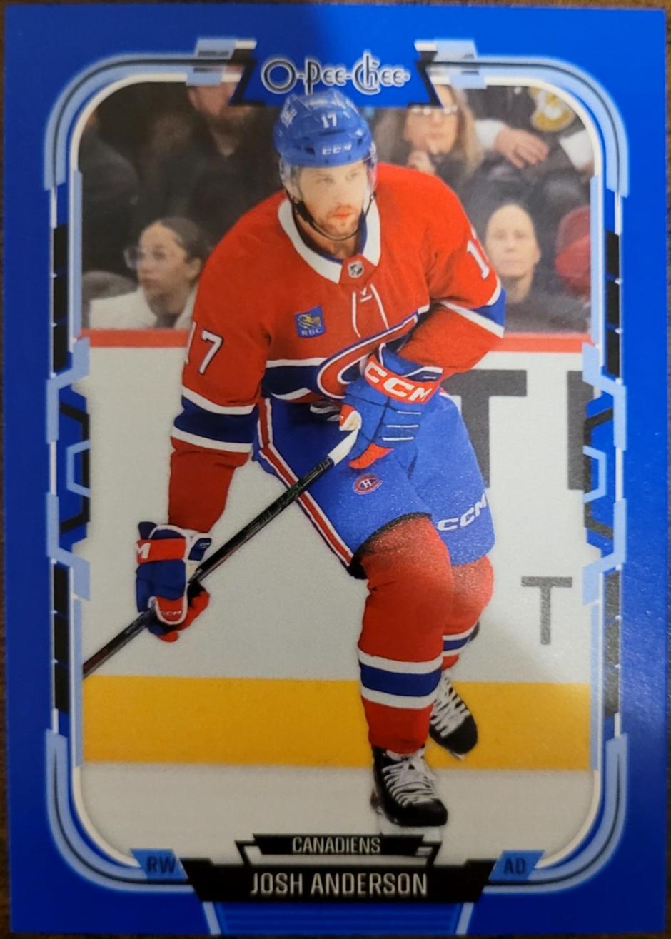 Josh Anderson [Blue Border] #273