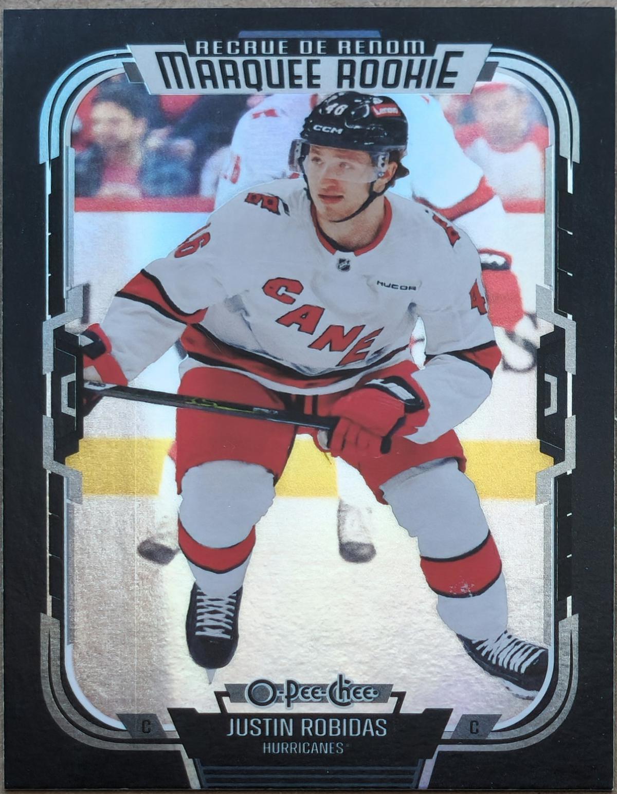 Justin Robidas [Rainbow Foil Black] #574
