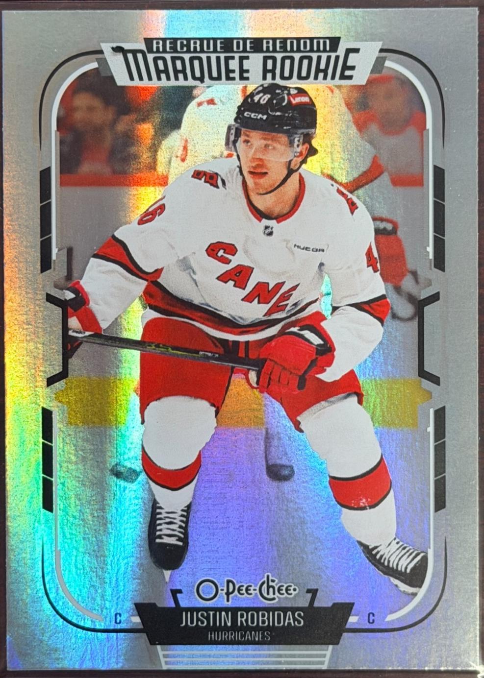 Justin Robidas [Rainbow Foil] #574