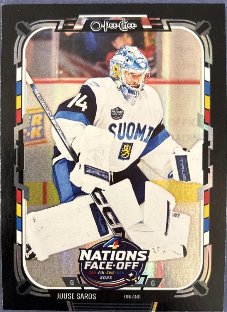 Juuse Saros [Rainbow Foil Black] #521
