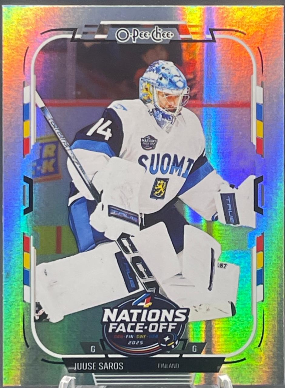 Juuse Saros [Rainbow Foil] #521