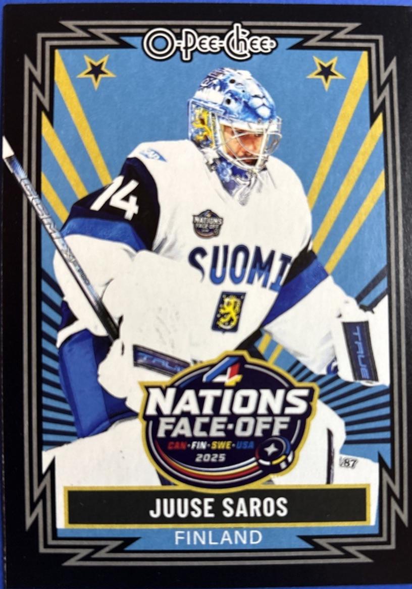 Juuse Saros [Retro Black Border] #521