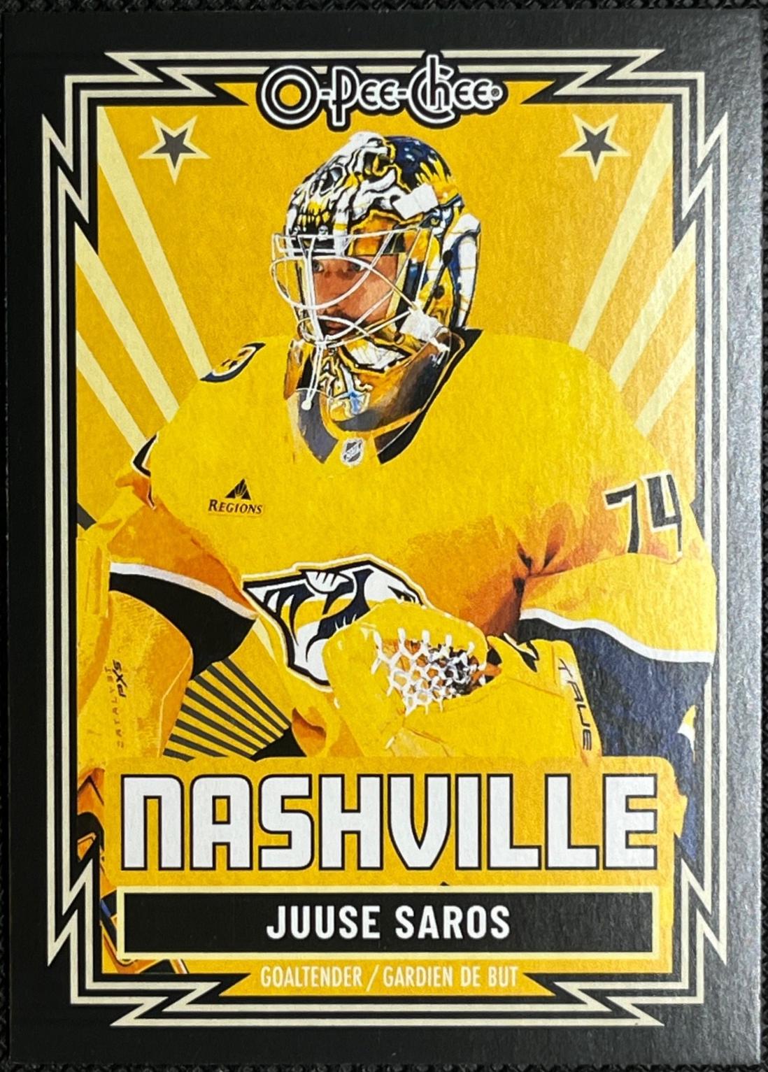 Juuse Saros [Retro Black Border] #63