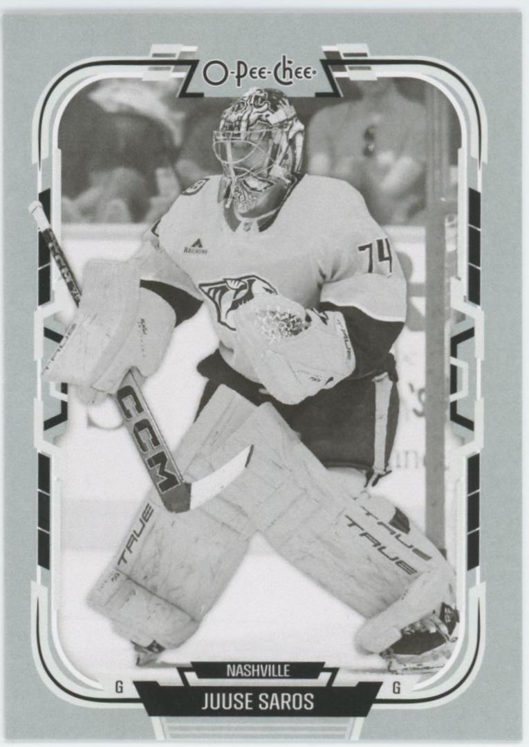 Juuse Saros [Variation Black White] #63