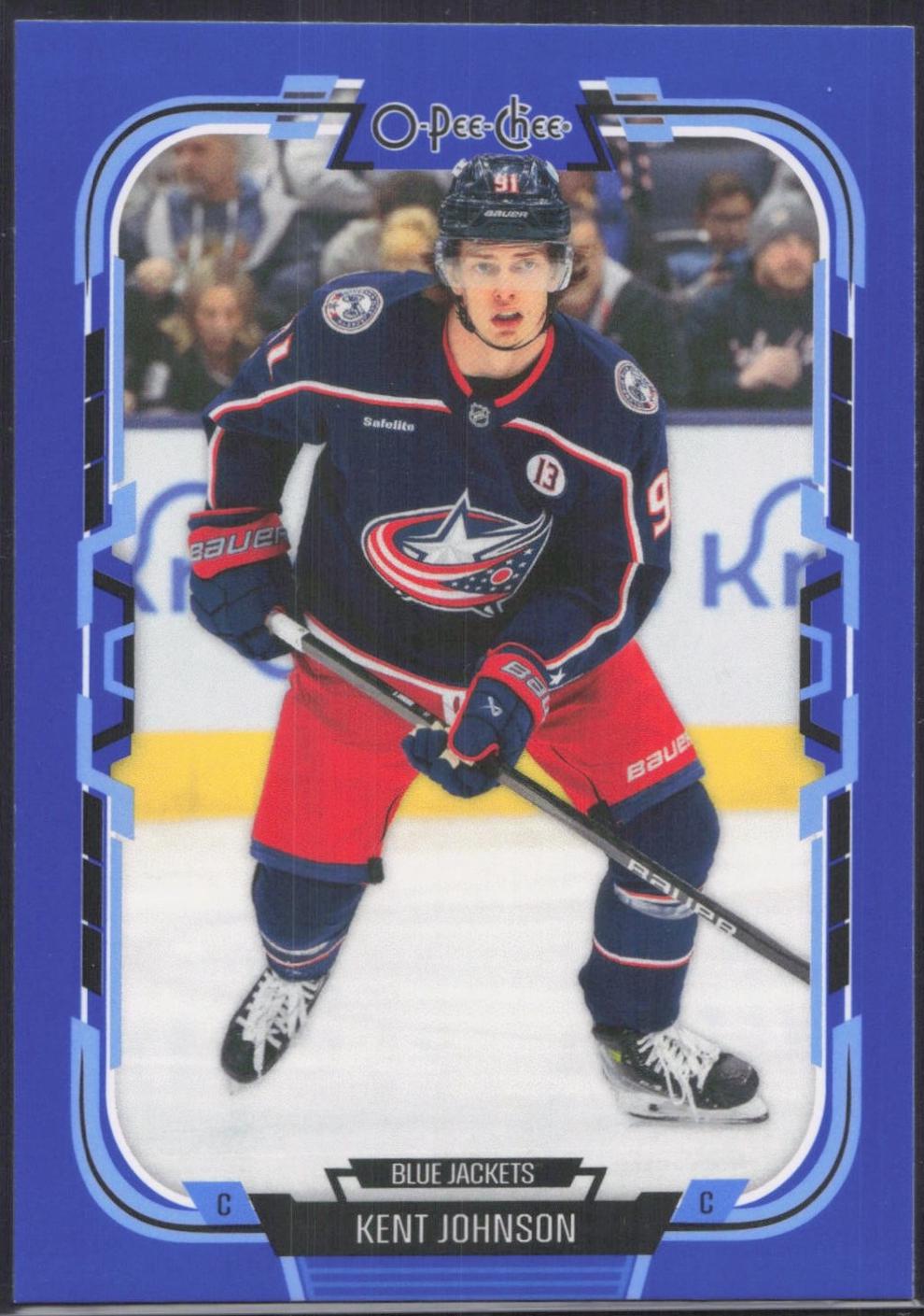 Kent Johnson [Blue Border] #122