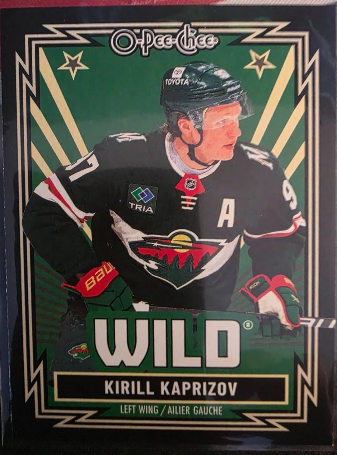 Kirill Kaprizov [Retro Black Border] #358