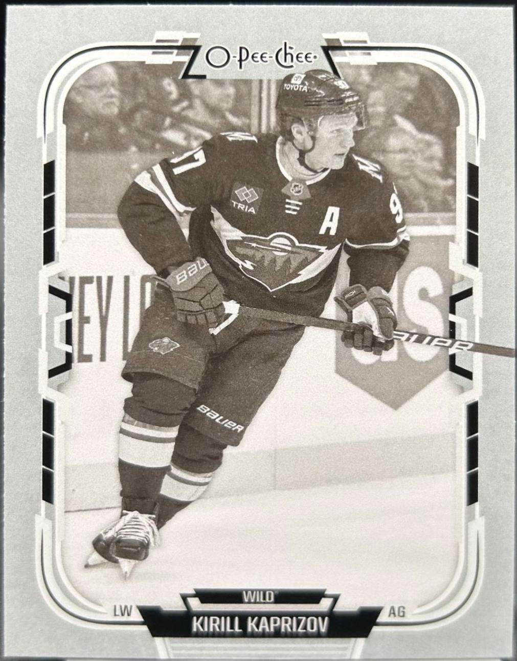 Kirill Kaprizov [Variation Black White] #358