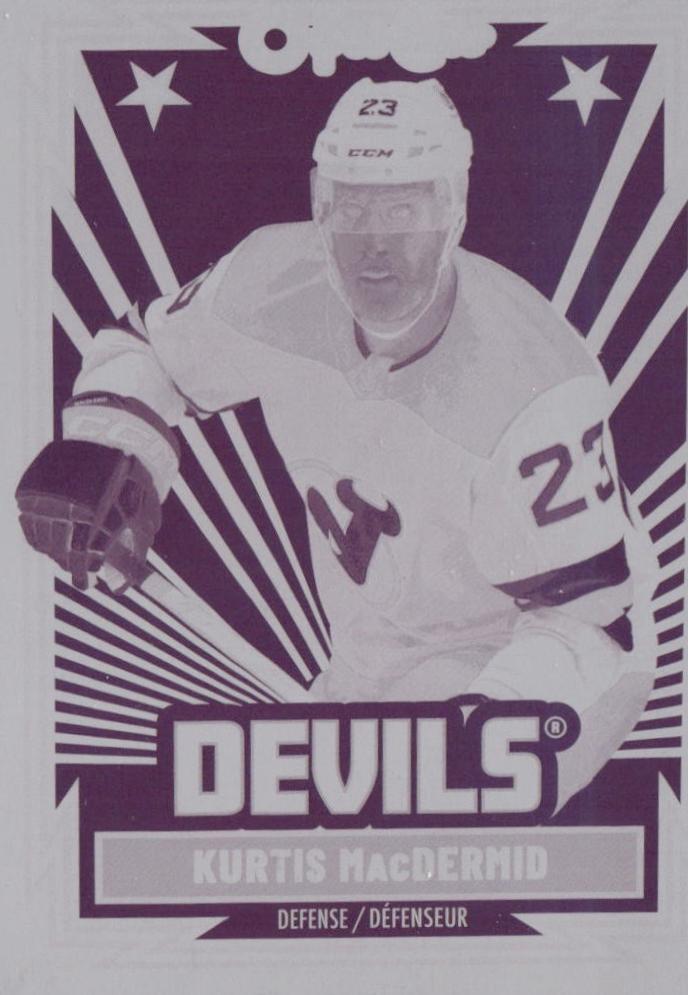 Kurtis MacDermid [Retro Printing Plate] #243