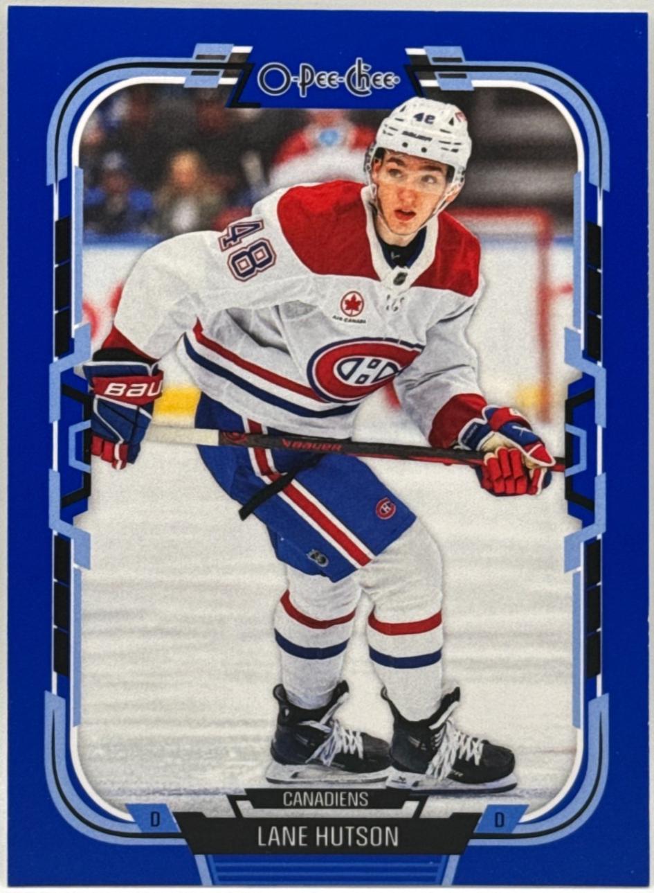 Lane Hutson [Blue Border] #258