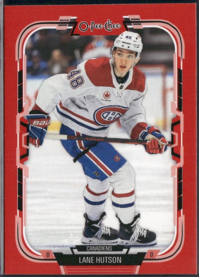 Lane Hutson [Red Border] #258