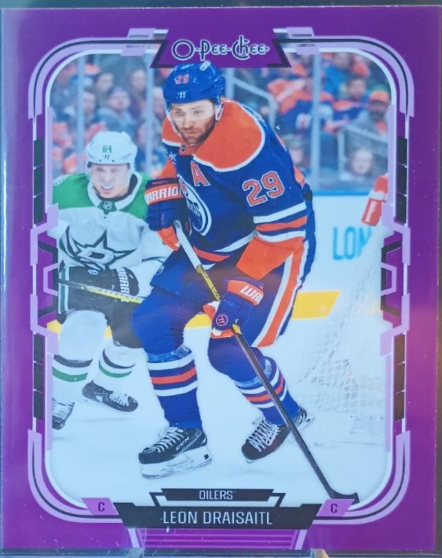 Leon Draisaitl [Purple Border] #307