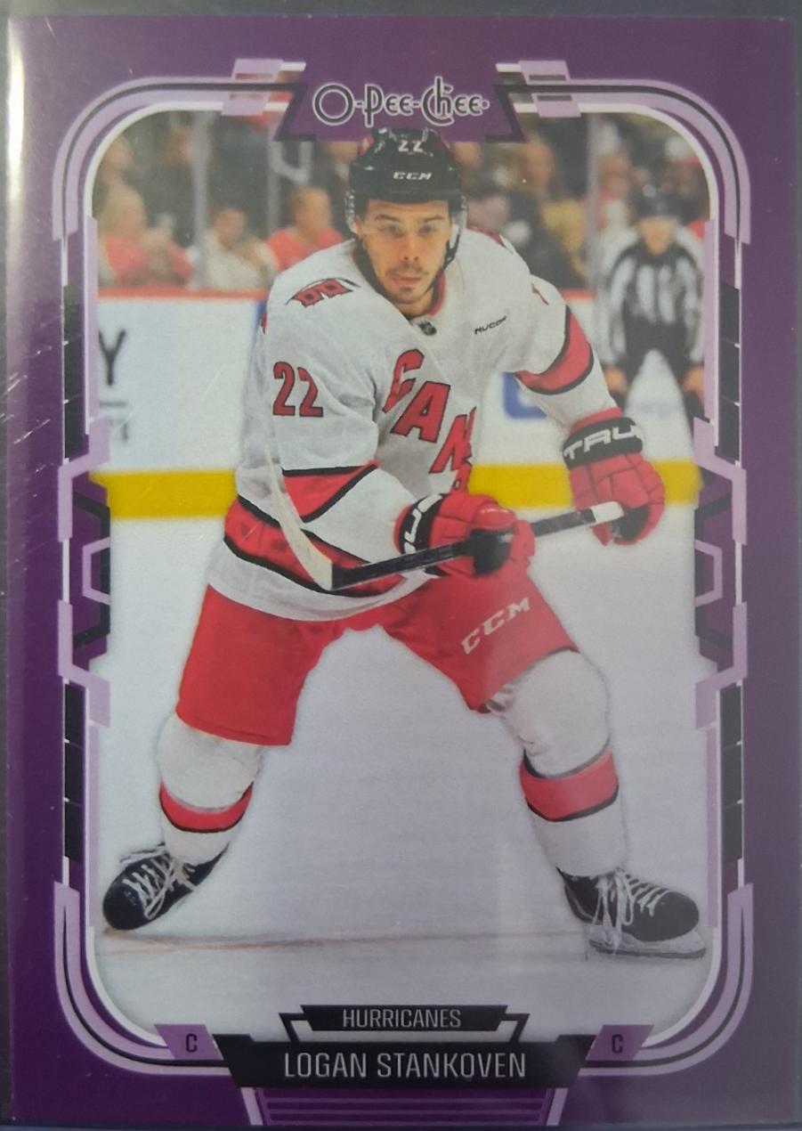 Logan Stankoven [Purple Border] #31