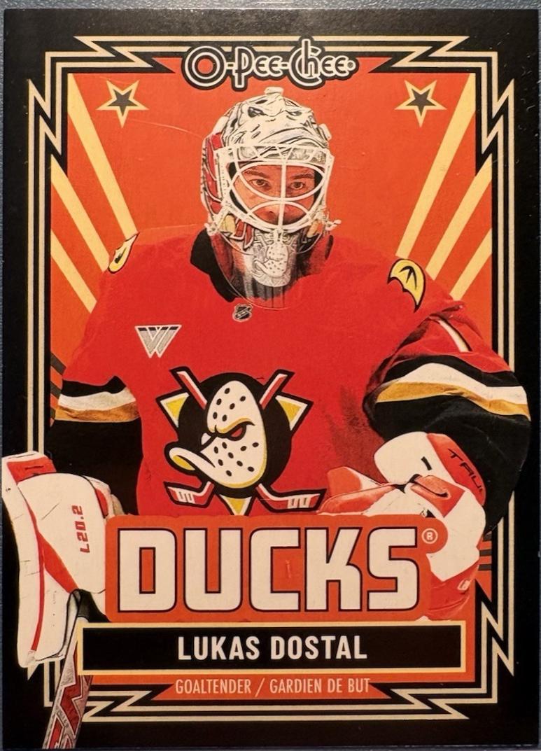 Lukas Dostal [Retro Black Border] #380