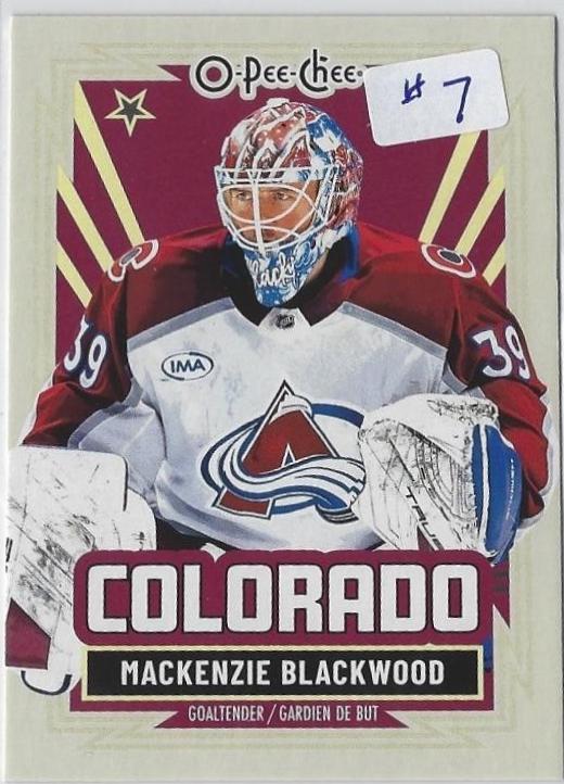 Mackenzie Blackwood [Retro Blank Back] #7