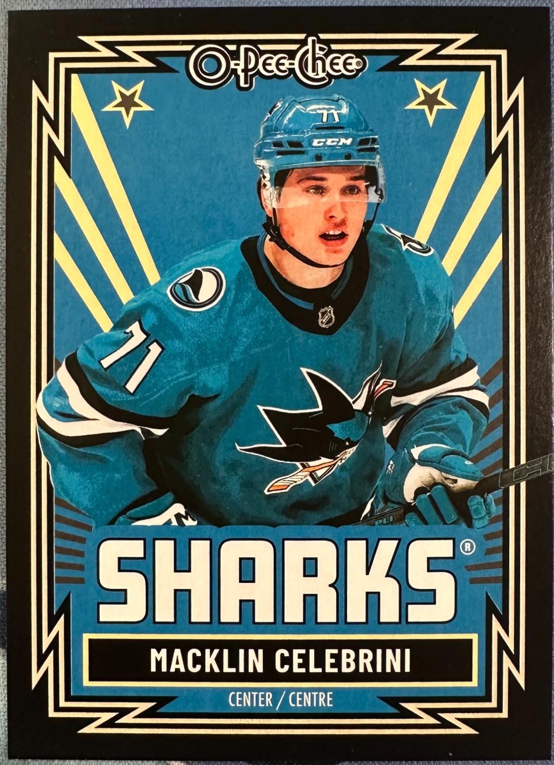 Macklin Celebrini [Retro Black Border] #119