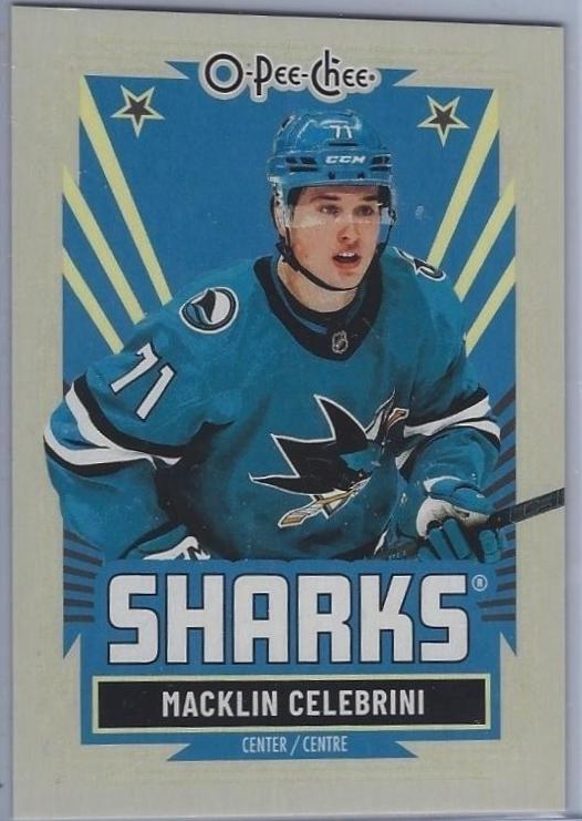 Macklin Celebrini [Retro Blank Back] #119