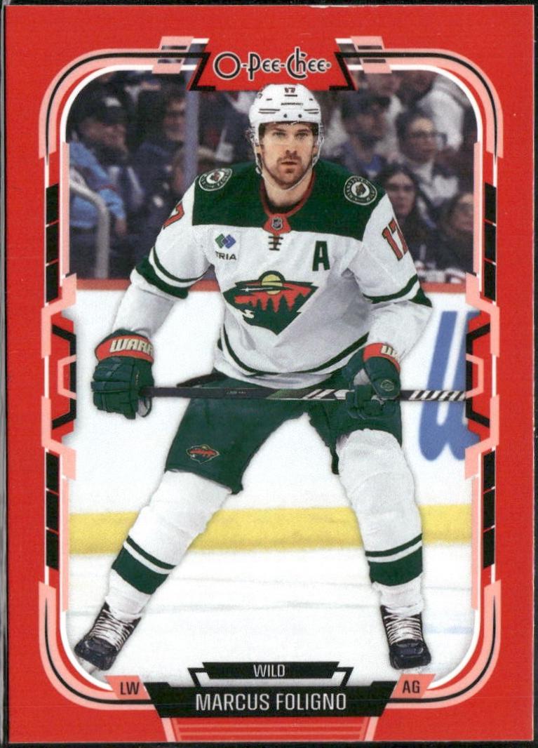 Marcus Foligno [Red Border] #13
