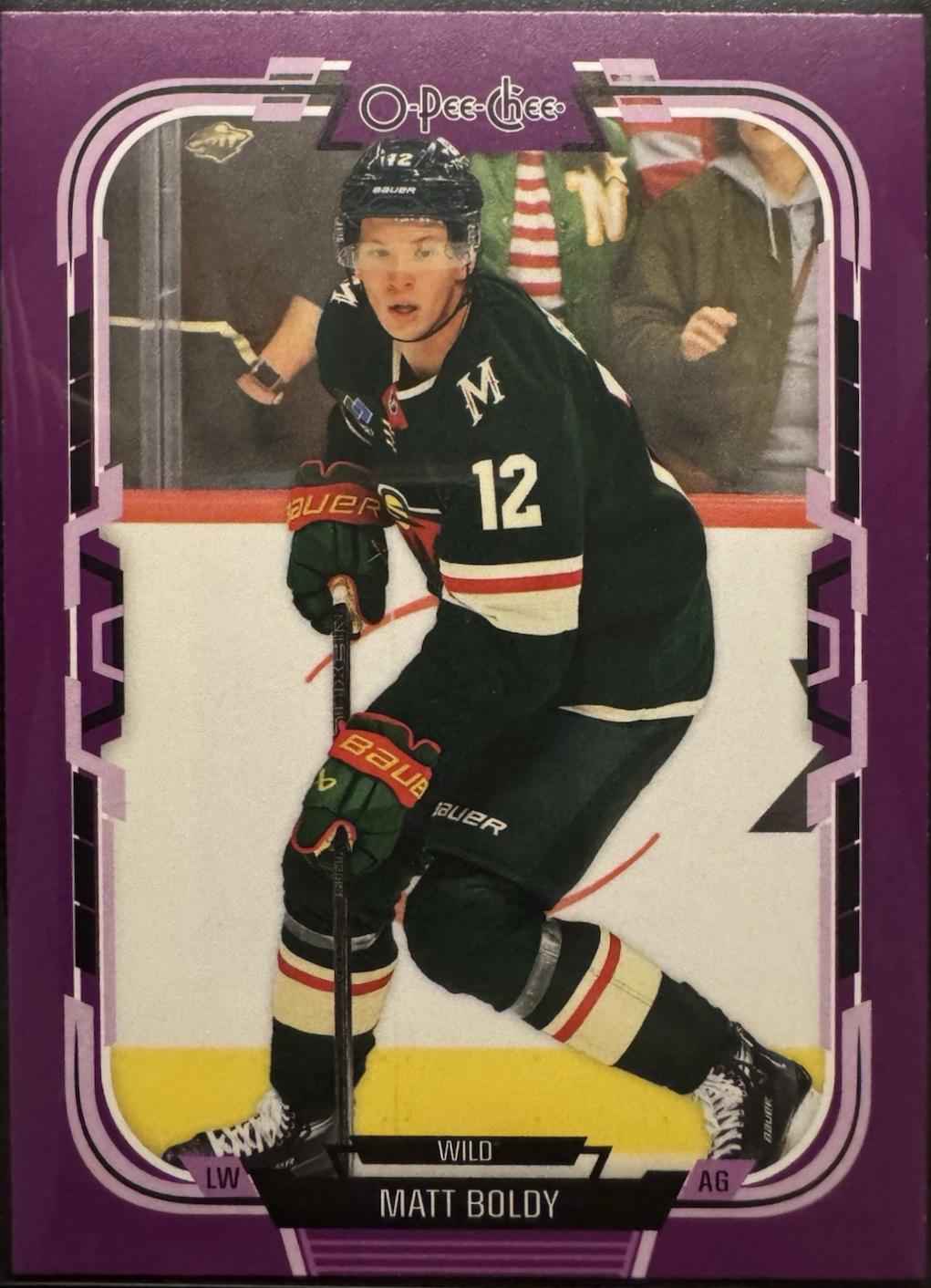 Matt Boldy [Purple Border] #478