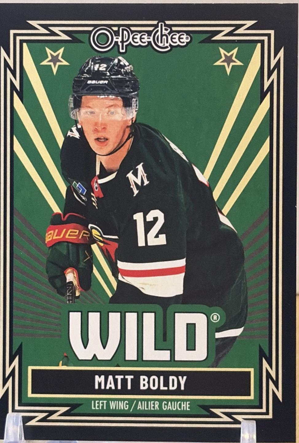 Matt Boldy [Retro Black Border] #478
