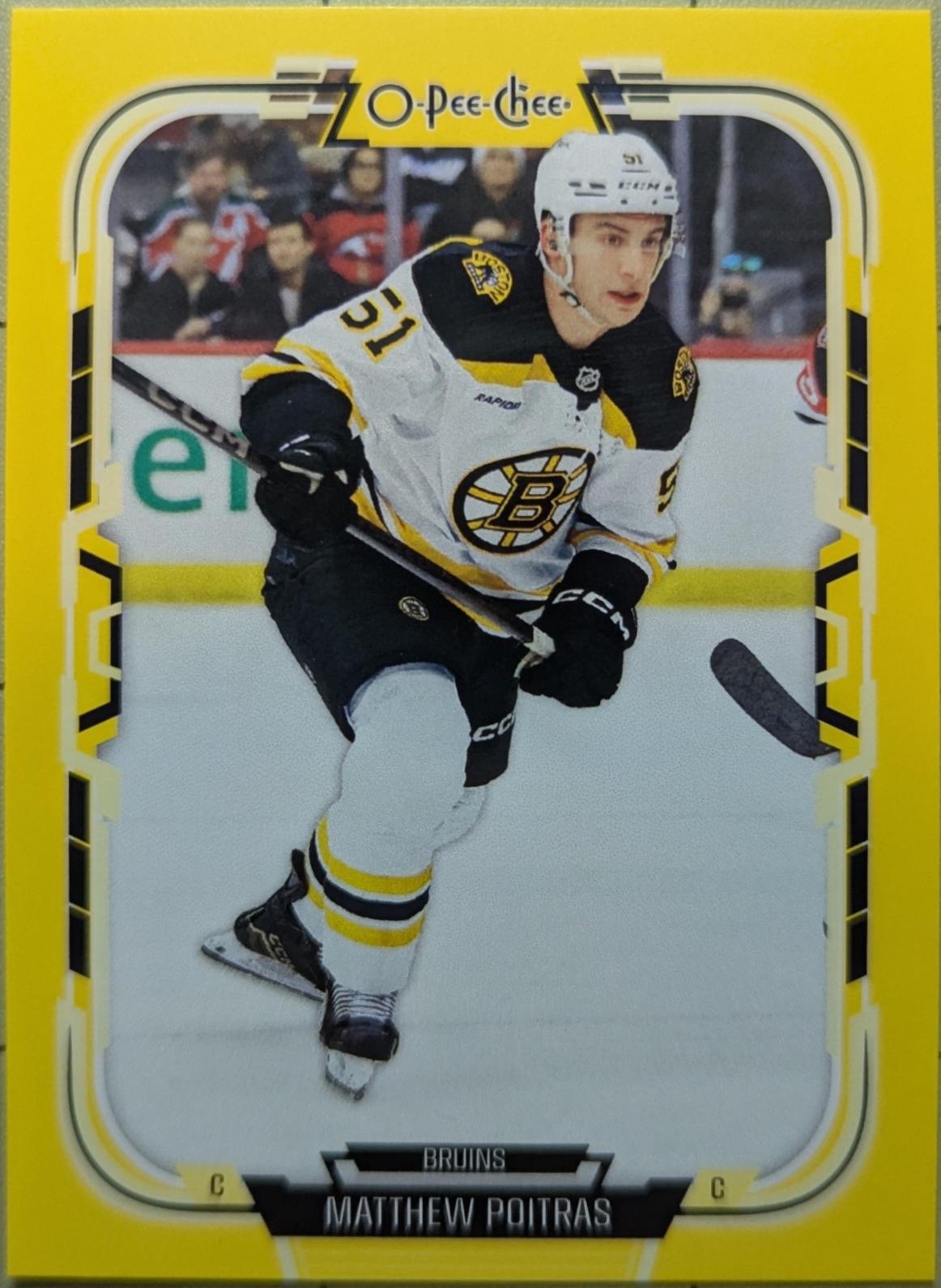 Matthew Poitras [Yellow Border] #326