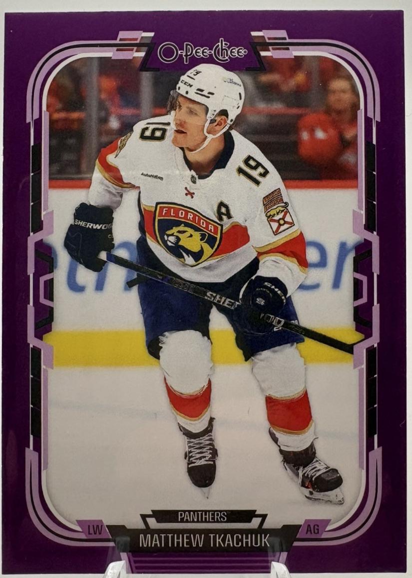 Matthew Tkachuk [Purple Border] #252