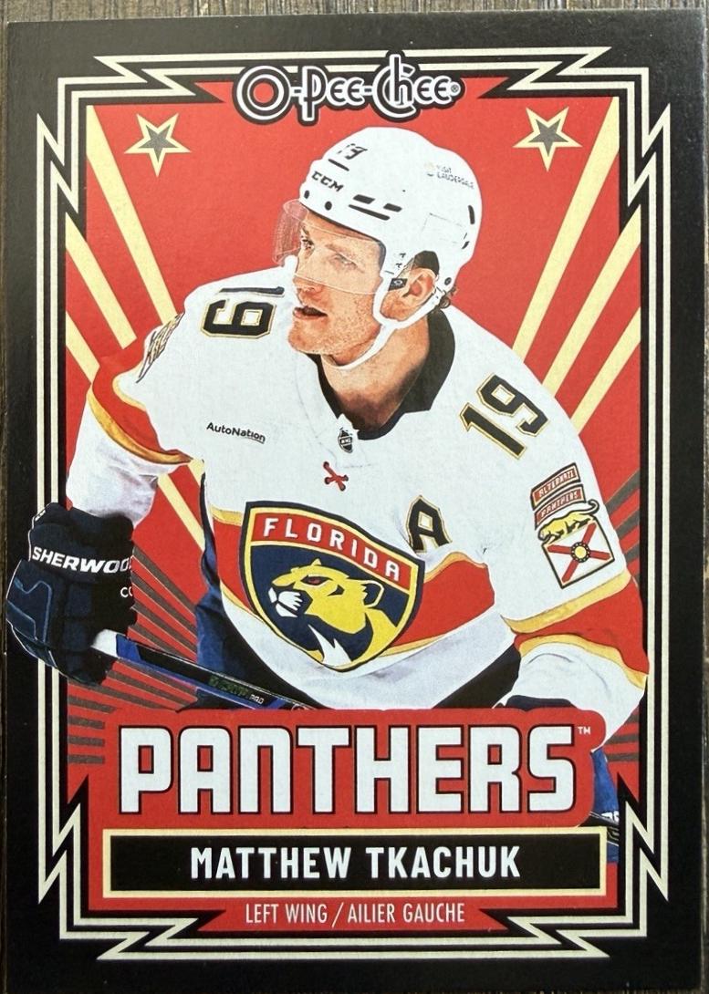 Matthew Tkachuk [Retro Black Border] #252