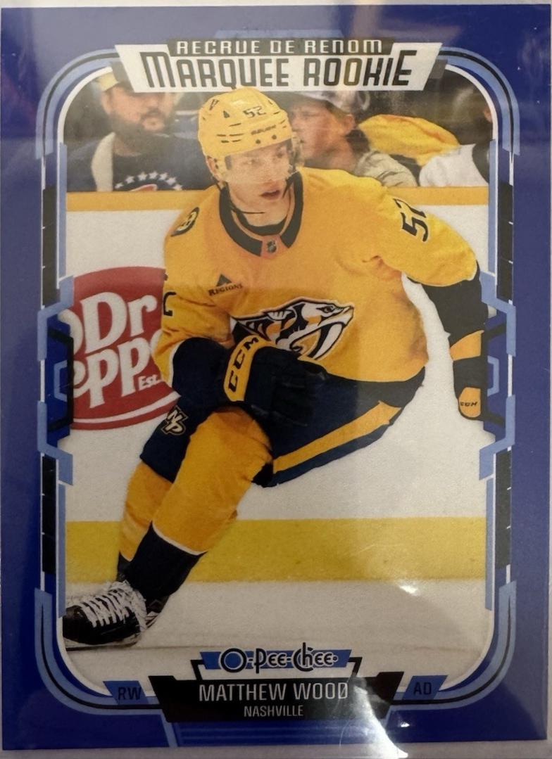 Matthew Wood [Blue Border] #553