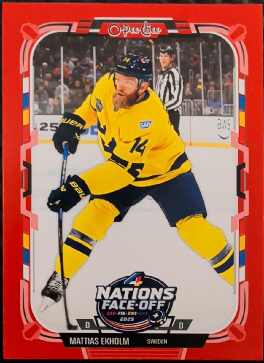 Mattias Ekholm [Red Border] #527