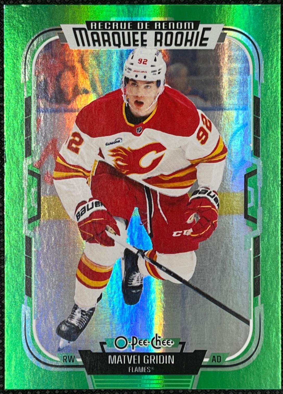 Matvei Gridin [Rainbow Foil Green] #582