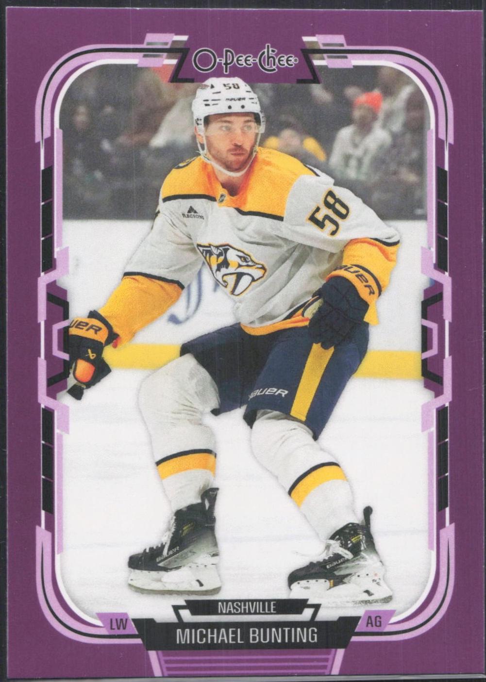Michael Bunting [Purple Border] #418
