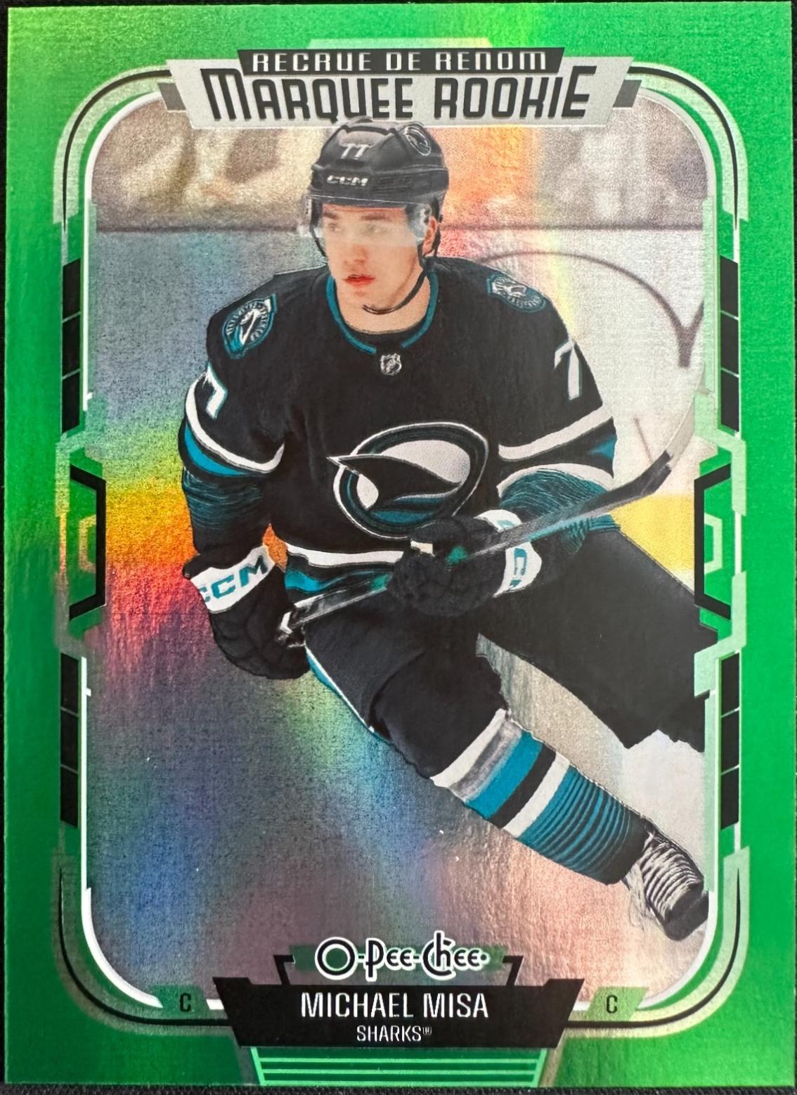 Michael Misa [Rainbow Foil Green] #597
