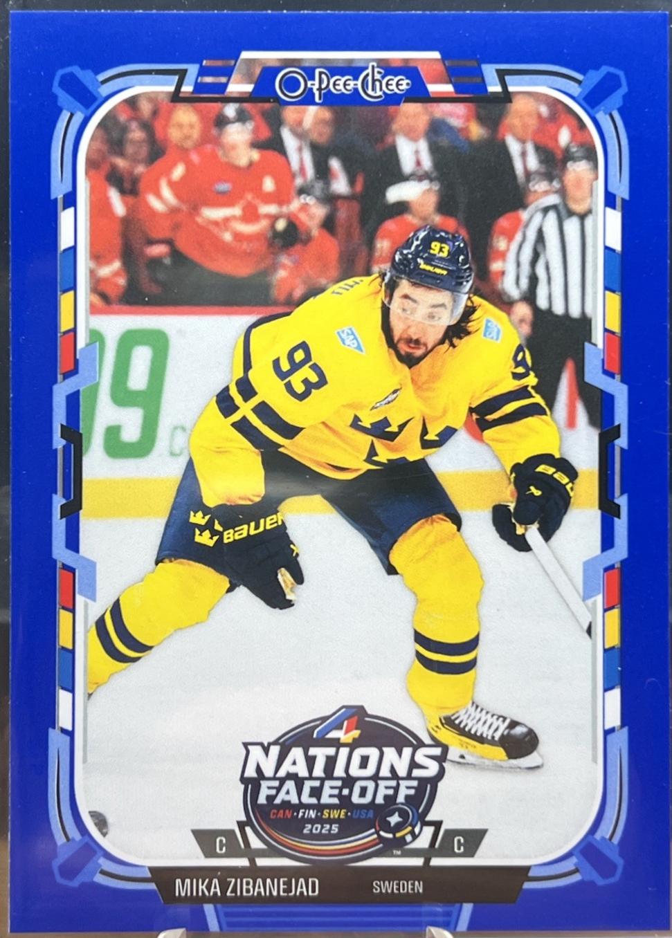 Mika Zibanejad [Blue Border] #536