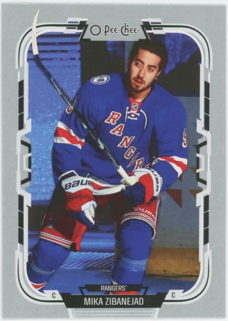 Mika Zibanejad [Helmet Off Photo Variation] #228