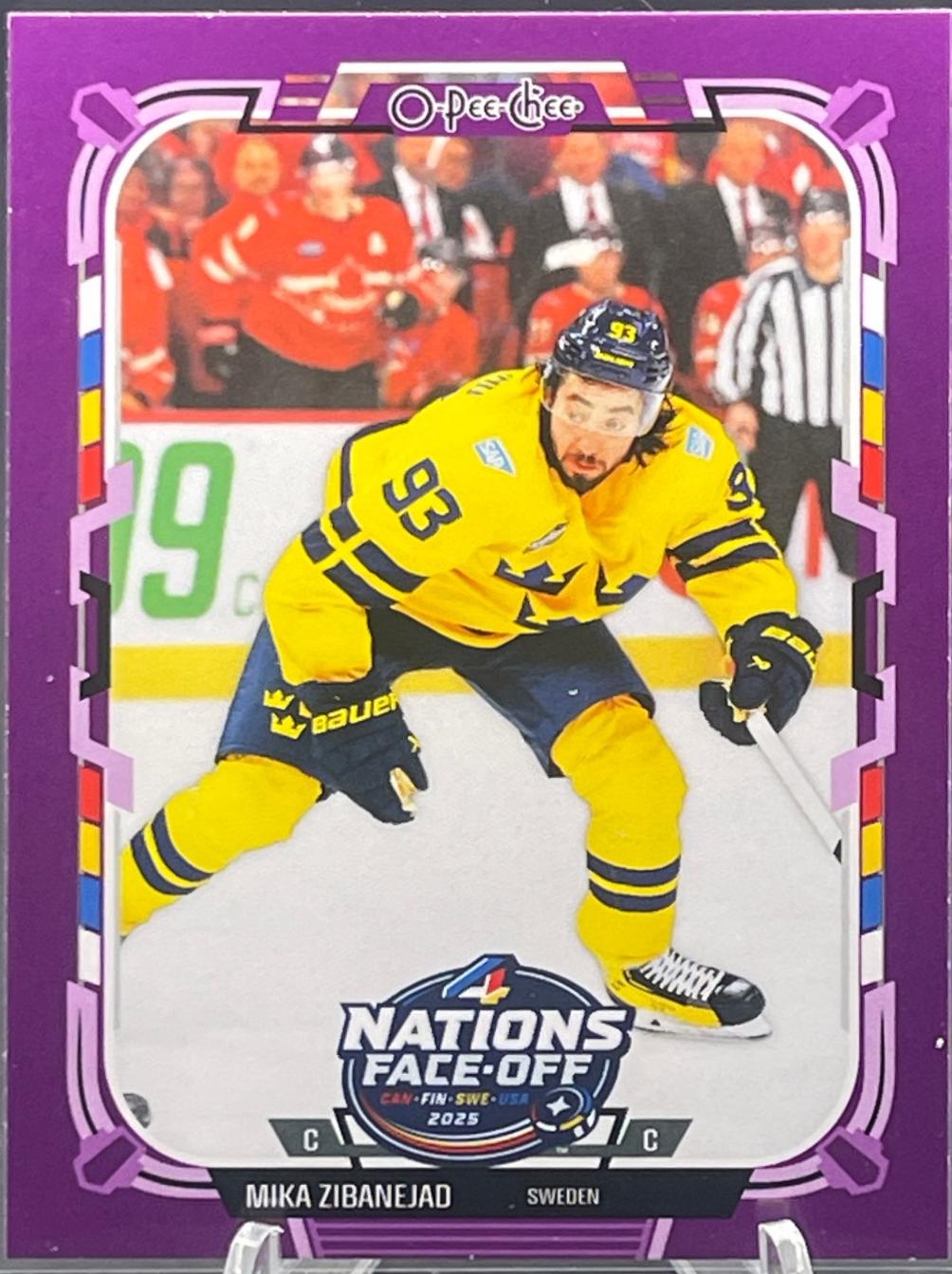 Mika Zibanejad [Purple Border] #536
