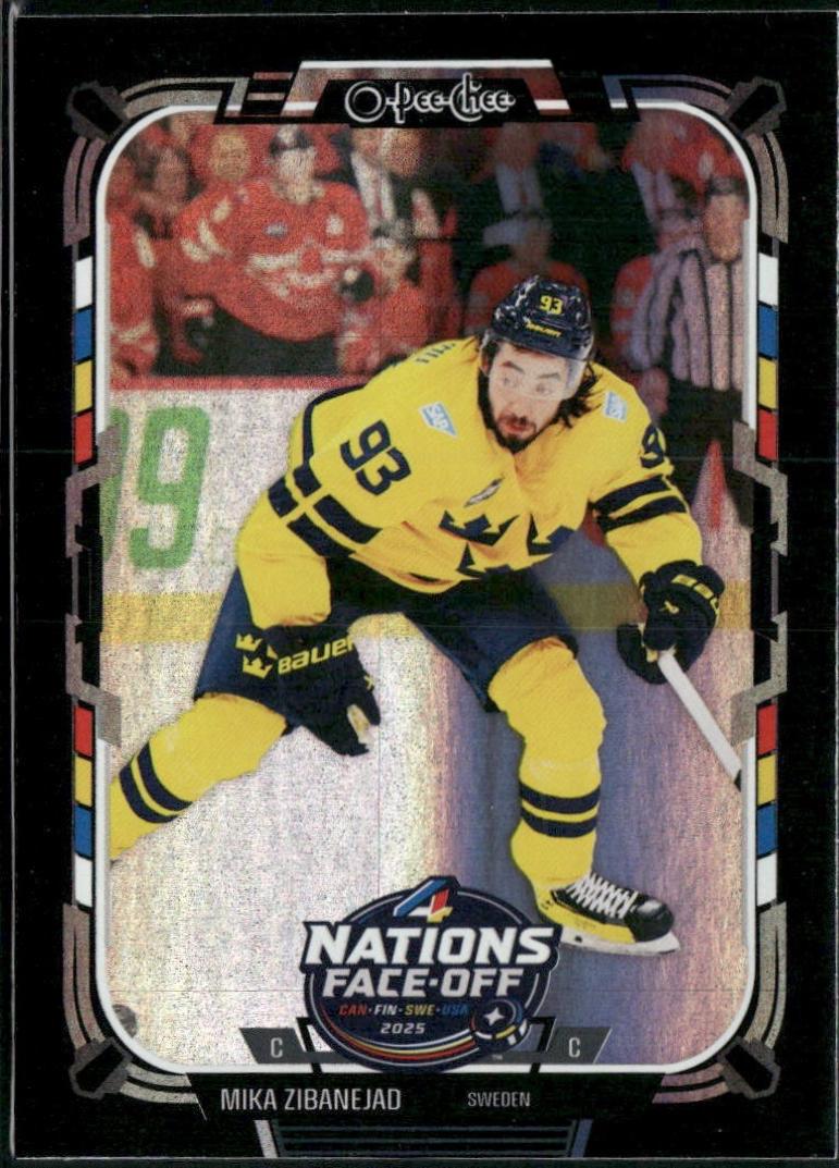Mika Zibanejad [Rainbow Foil Black] #536