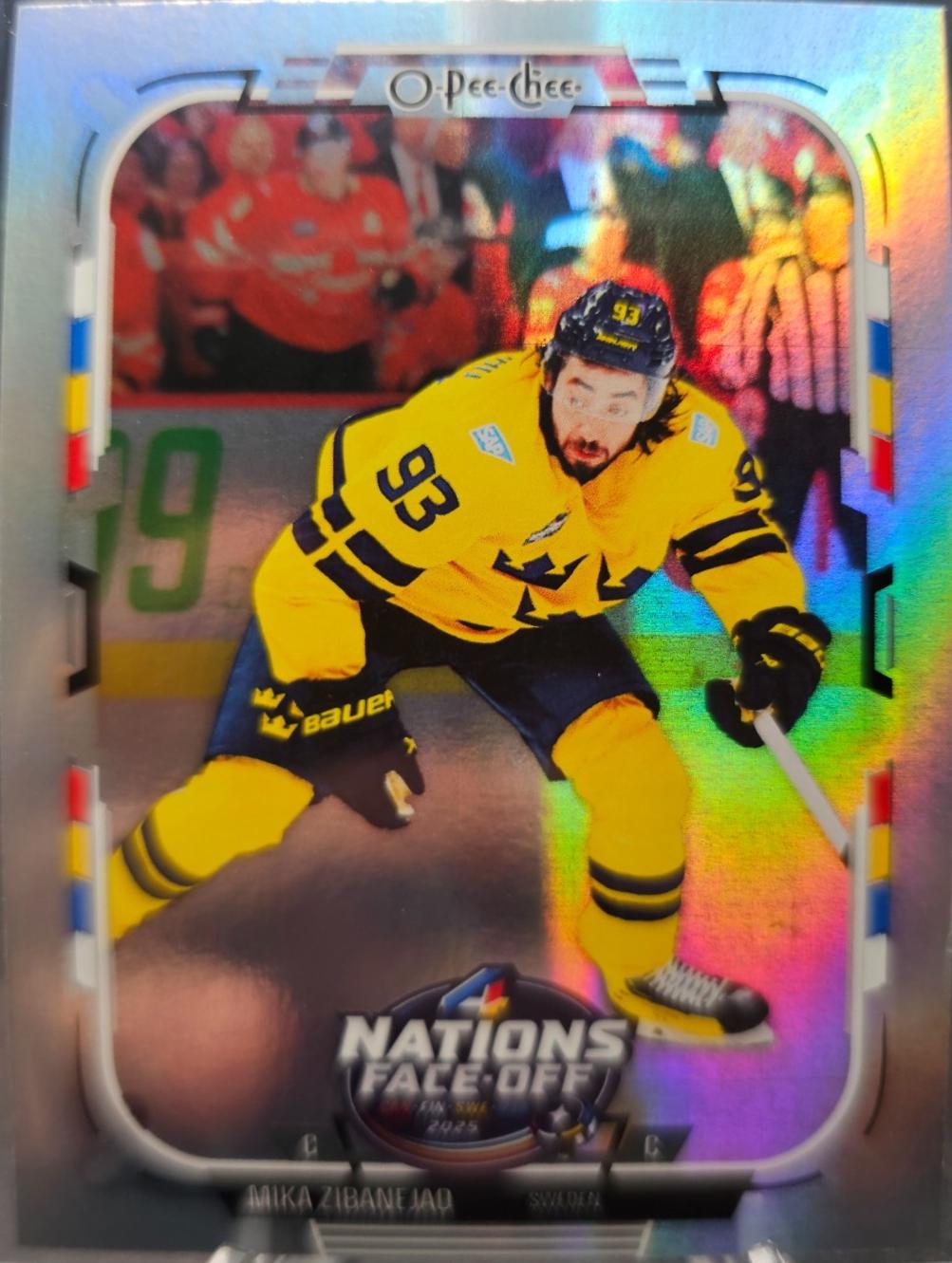 Mika Zibanejad [Rainbow Foil] #536