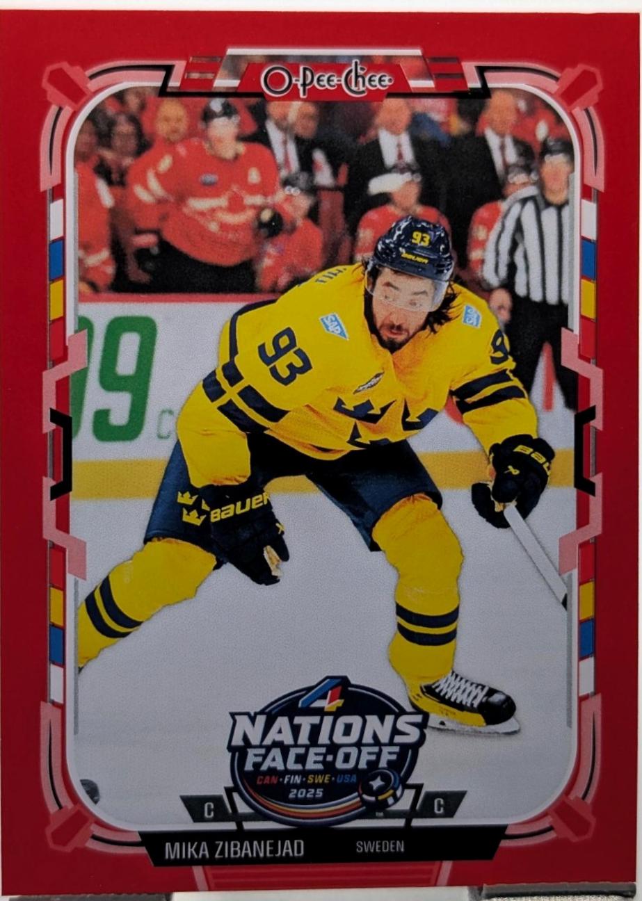 Mika Zibanejad [Red Border] #536