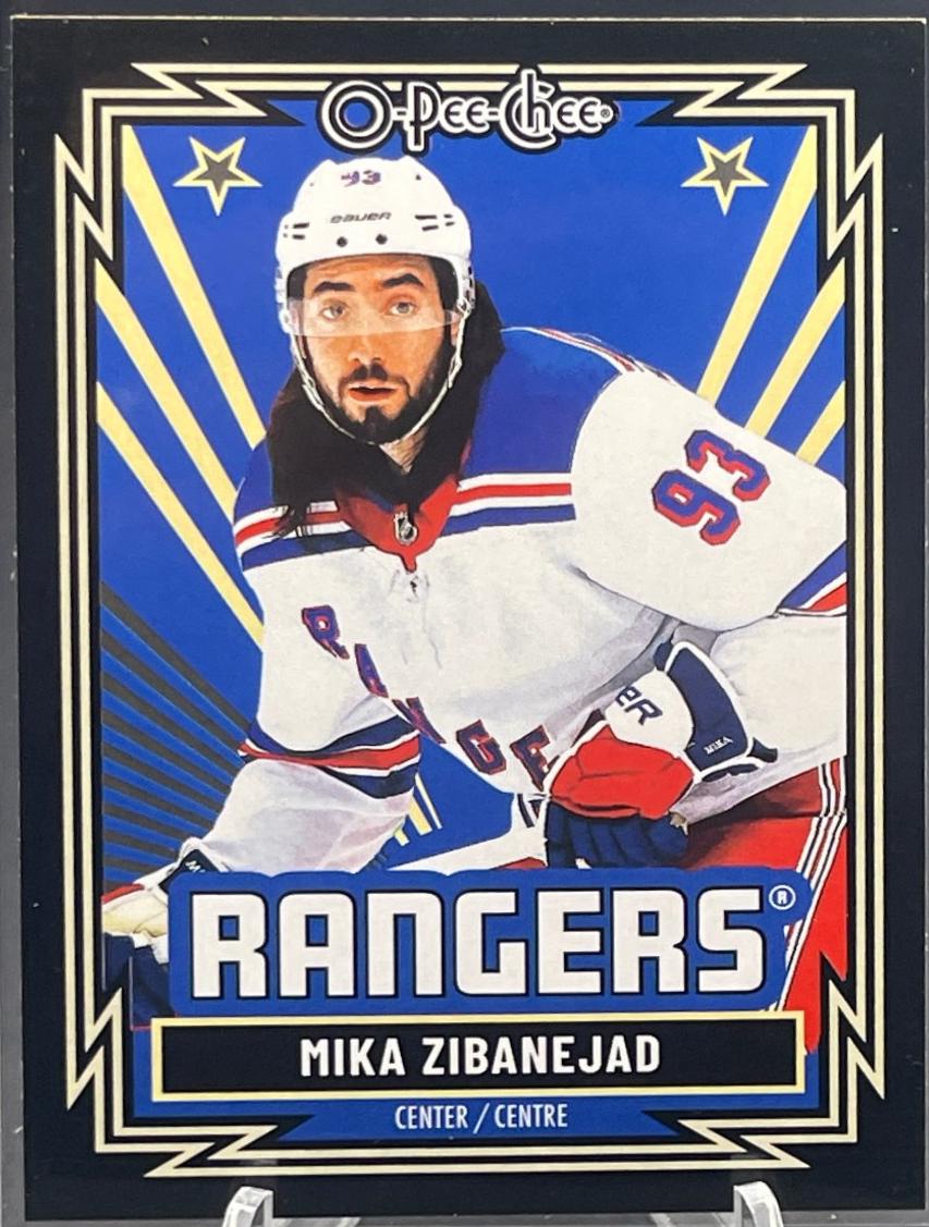 Mika Zibanejad [Retro Black Border] #228