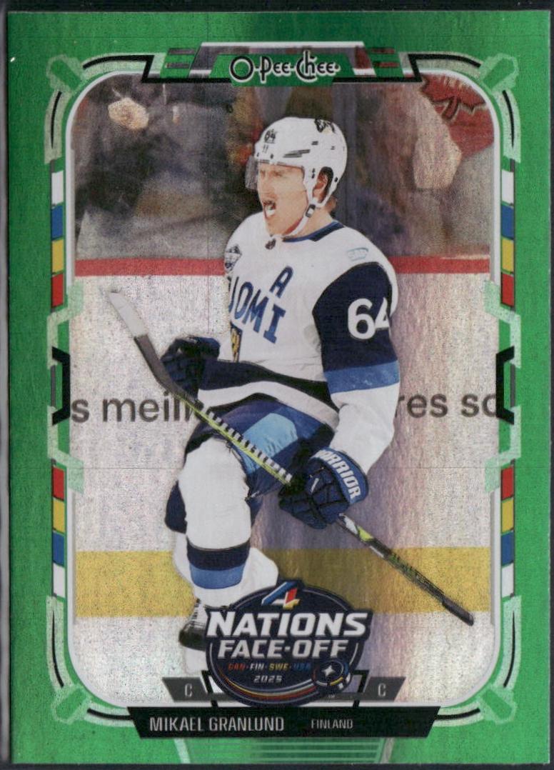 Mikael Granlund [Rainbow Foil Green] #504